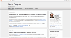 Desktop Screenshot of marcsnyder.ca