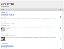 Tablet Screenshot of marcsnyder.ca